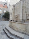 Detail of the Big Onofrio`s Fountain, Dubrovnik , Croatia Royalty Free Stock Photo
