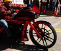 Detail of the biker in the Daytona bike week March 2020 Daytona beach 79th anniversary