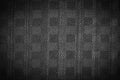 Detail of black and white jute texture Royalty Free Stock Photo