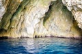 Detail of Blue Grotto (Malta Royalty Free Stock Photo