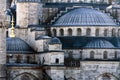 Detail of the Blue Mosque, Istanbul, Turkey Royalty Free Stock Photo