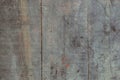 Detail of blue painted old wooden planks texture, grunge background Royalty Free Stock Photo