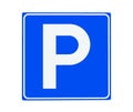 Parking sign Royalty Free Stock Photo