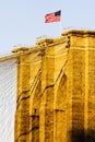 detail of Brooklyn Bridge, Manhattan, New York City, USA Royalty Free Stock Photo