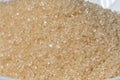 Detail of brown sugar grains