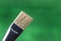 detail of brush bristles on cork background. Royalty Free Stock Photo