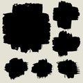 Detail brush texture background collection