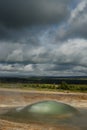 Detail of a bubble in geysir area, Iceland