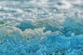 Detail of cold bubbling water Royalty Free Stock Photo