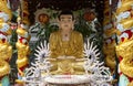 Detail of Buddhist temple Royalty Free Stock Photo