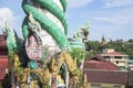 Detail of Buddhist temple in Myanmar
