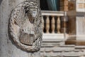 Detail of the building in the historic centre of Hvar town on Hvar island Royalty Free Stock Photo