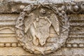 Detail of the building in the historic centre of Stari Grad town on Hvar island Royalty Free Stock Photo