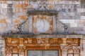 Detail of the building in the historic centre of Stari Grad town on Hvar island Royalty Free Stock Photo
