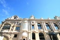 Detail of the building of The Monaco's Casino Royalty Free Stock Photo