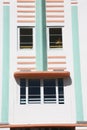 Detail of a building reminding a face