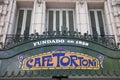 Cafe Tortoni in Buenos Aires, Argentina