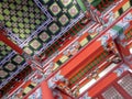 Detail of the caisson ceiling, Nanjing Museum, Jiangsu Province, China