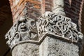 Saint Ambrogio Basilica Milan Italy - Column and capital