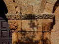 Romanesque Church of Grado de Pico. Segovia. Spain.