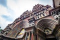 Detail of Capuchins Church or Sacred Heart Church Iglesia del Sagrado Corazon - Cordoba, Argentina Royalty Free Stock Photo