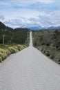 Detail of the carretera austral Royalty Free Stock Photo