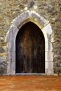 Detail of a castle door at Portugal Royalty Free Stock Photo
