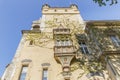 Detail of the castle of Vajdahunyad in Budapest