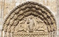 Detail of the cathedral of Chartres