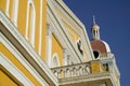Detail of the Cathedral de Granada Nicaragua Royalty Free Stock Photo