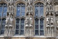 Detail of cathedral in Gent