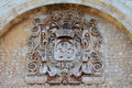 Detail of the Cathedral of merida city in yucatan, Mexico I Royalty Free Stock Photo