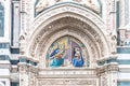 Detail of Cathedral Santa Maria del Fiore, Florence, Italy Royalty Free Stock Photo