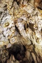 Detail of cave in Strandzha nature park in Bulgaria Royalty Free Stock Photo