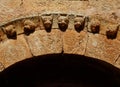 Romanesque Church of Grado de Pico. Segovia. Spain. Royalty Free Stock Photo