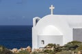 Detail of a chapel on the island of Karpathos, Greece Royalty Free Stock Photo