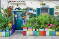 Characteristic alley of Bari. Puglia. Italy