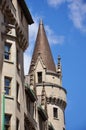 Turrets of Chateau Laurier in Ottawa