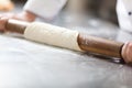 Detail of a Chef at work Royalty Free Stock Photo