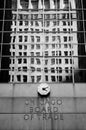 Detail of Chicago Board of Trade Building Royalty Free Stock Photo
