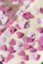 detail of chocolate for Valetine& x27;s day