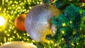 Detail of a Christmas decoration Royalty Free Stock Photo