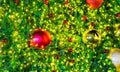 Detail of a Christmas decoration Royalty Free Stock Photo