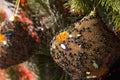 Detail Christmas tree decoration Royalty Free Stock Photo