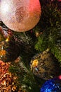 Detail Christmas tree decoration Royalty Free Stock Photo