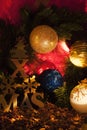Detail Christmas tree decoration Royalty Free Stock Photo