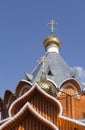 Detail of the Church of the Nativity of the Prophet, Forerunner and Baptist John in the village Zaruchevnya Shilovskaya