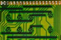 Detail of an electronic board