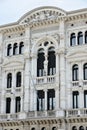 Detail of City Hall - Trieste, Italy Royalty Free Stock Photo