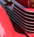 Detail classic American car Royalty Free Stock Photo